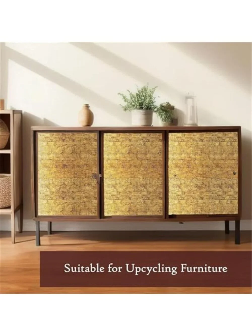 Gold Peel And Stick Wallpaper Metallic Contact Paper Vinyl Furniture Wrap